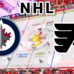 Winnipeg Jets vs Philadelphia Flyers | 2025 NHL Live Play by Play Score