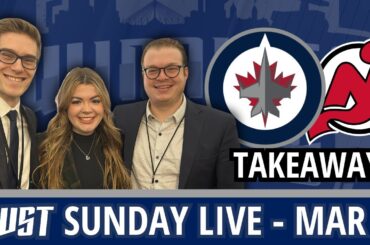 Winnipeg Jets Defeat the New Jersey Devils 6-1 + Trade Deadline Takeaways | WST Sunday Live