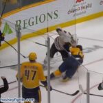 Colton Dach vs Justin Barron Mar 8, 2025