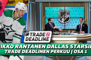 Mikko Rantanen Dallas Starsiin | Trade Deadlinen perkuu | osa 1