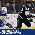 Sabres need 5 of 6 points out West