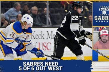 Sabres need 5 of 6 points out West