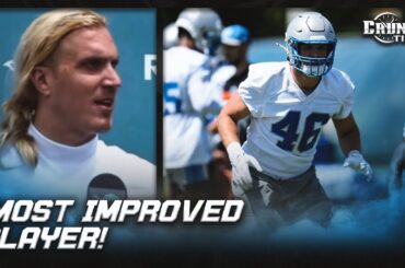 Alex Anzalone PRAISES Detroit Lions Jack Campbell's Development!