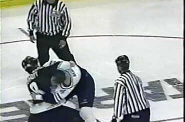 Nathan Perrott vs Jason Metcalfe IHL Mar 4/00