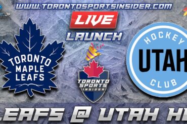 Toronto Maple Leafs vs Utah Hockey Club LIVE Stream Game Audio | NHL LIVE Gamecast & Chat