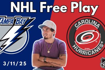 NHL Pick - Tampa Bay Lightning vs Carolina Hurricanes Prediction, 3/11/2025 Free Best Bets & Odds