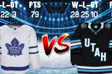 LIVE  2024/25 NHL Season  Coverage Toronto Maple Leafs @ Utah Hockey Club