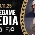 Thomas Chabot and Michael Amadio Pregame Media vs PHI