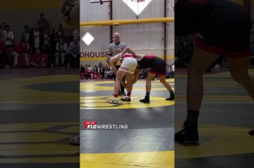 Angelo Ferrari put on a clinic in his first match at Ironman. He’s the top seed at 165 lbs.