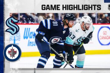 Kraken @ Jets 2/17 | NHL Highlights 2022