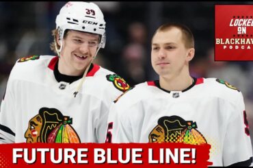 Chicago Blackhawks Future Blue Line Outlook | Connor Bedard's Faceoff Success!
