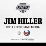 Head Coach Jim Hiller | 03.11.25 LA Kings Win over the New York Islanders | Postgame Media