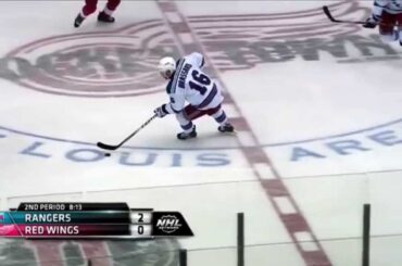 Brendan Smith Big hit on Derick Brassard