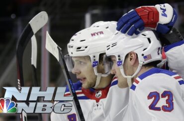 Hat Trick Challenge: Will Rangers defenseman Adam Fox score vs. Capitals? | NHL on NBC