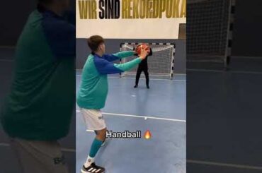 Handball looks too fun 🔥 (via @benszilagyi14) #shorts