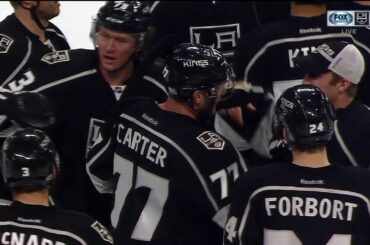 Jeff Carter Scores on Michal Neuvirth | Kings Win 1-0
