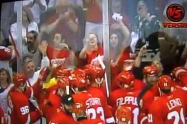Darren Helm scores overtime goal to win Western Conference final for Detroit Redwings 2009.