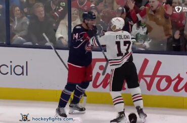 Joseph Labate vs Nick Foligno Feb 22, 2025