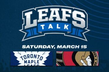 Maple Leafs vs. Senators LIVE Post Game Reaction | Leafs Talk