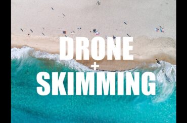 Drone + Professional Skimboarding - with Austin Keen in Laguna Beach (HD)