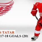 Tomas Tatar (#21) All 20 Goals of the 2017-18 NHL Season