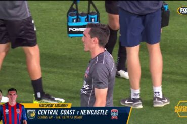 Mic'd Up | Matt Millar talks to the Matchday Saturday panel in warm-ups