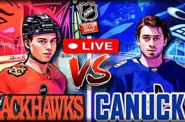 Vancouver Canucks Vs Chicago Blackhawks Live: NHL Watch Party and Play by Play