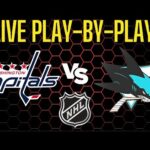Washington Capitals Vs San Jose Sharks | NHL (Live Play-By-Play) | Gamecast + Livescore
