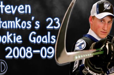 Steven Stamkos' 23 Rookie Goals 2008-09 (HD)