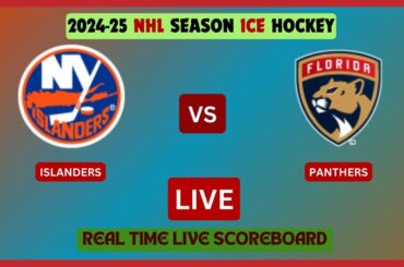 New York Islanders Vs Florida Panthers LIVE Score UPDATE Today 2024-25 NHL Season Hockey Mar 16 2025