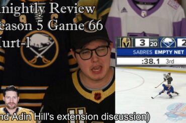 KR5 - Game 66 - Hurt-l - BUF 4, VGK 3 (SO)