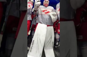 К матчу готовы!!!  #кхл #хоккей #Спартак #хкспартак