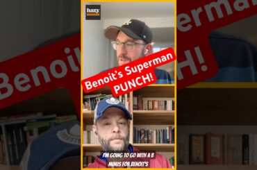 🔥Simon Benoit’s  Superman Punch vs Utah!👊