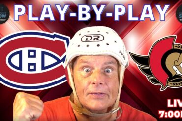 Ottawa Senators vs Montreal Canadiens | Play By Play