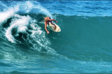 Skimboarding HEAVY Waves at Aliso Beach