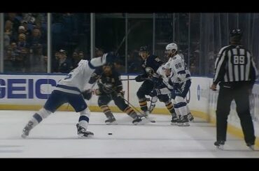 Dan Girardi slapper flies past Robin Lehner for rare goal