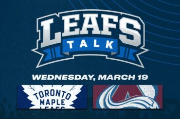 Maple Leafs vs. Avalanche LIVE Post Game Reaction | Leafs Talk