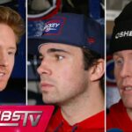 Matheson, Laine + more Habs address the media at practice | FULL PRESS CONFERENCES