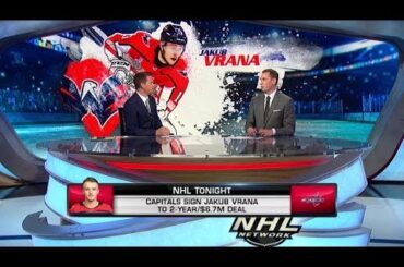 NHL Tonight:  Jakub Vrana revarded by Capitals with new two-year contract  Jul 16,  2019
