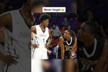 This Collin Sexton stare down will never get old 😂 (via @hoopdiamonds) #shorts