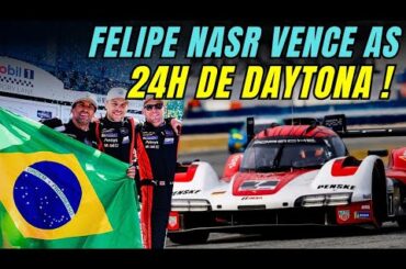 FELIPE NASR VENCE AS 24 HORAS DE DAYTONA PELA SEGUNDA VEZ CONSECUTIVA