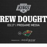 Defenseman Drew Doughty | 03.17.25 LA Kings Morning Skate Ahead of Minnesota Wild | Pregame Media