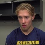 St. Louis Blues' Dylan Holloway: 'Our game is trending upwards'