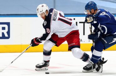 Wennberg goes through the legs, beats Vasilevskiy
