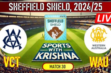 Western Australia vs Victoria Live Cricket