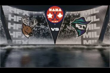 NAHA 2024-25 Season - Halifax Stampeders (24-16-4) @ Milwaukee Renegades (19-18-5)