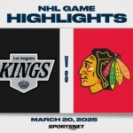 NHL Highlights | Kings vs. Blackhawks - March 20, 2025