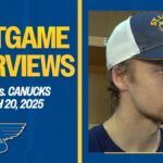 March 20: Postgame Interviews