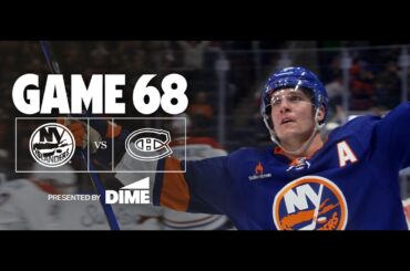 Cinematic Recap: New York Islanders 4 vs Montreal Canadiens 3 (OT) | 3/20/25