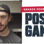 Postgame Sound | Jaden Schwartz, Jamie Oleksiak & Coach Bylsma | March 19, 2025